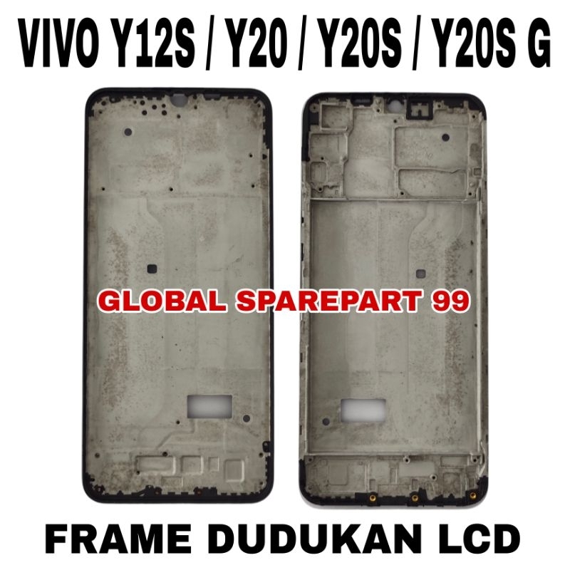 FRAME / BEZEL / TULANG TENGAH DUDUKAN LCD VIVO Y12S / VIVO Y20 / VIVO Y20S / VIVO Y20S G