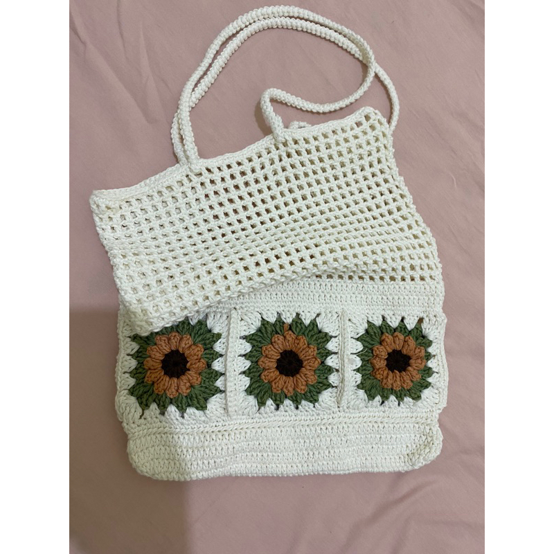 tote bag rajut