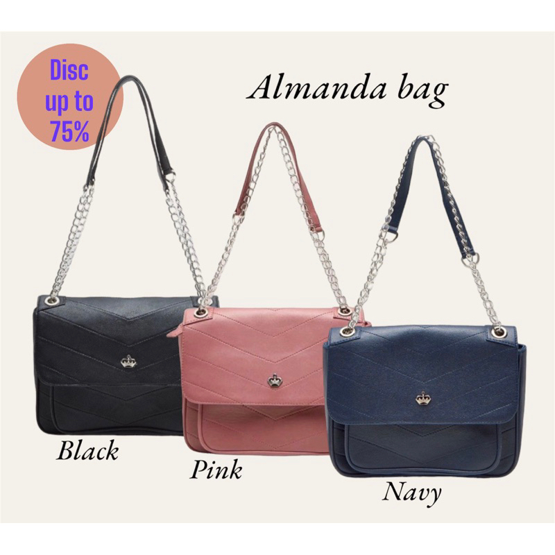 TAS ALMAMDA BLACK SOPHIE PARIS MARTIN PROMO ALMANDA NAMARA ELAYNE PALMIRA PAROLA IRENES ZENYA ONDELI