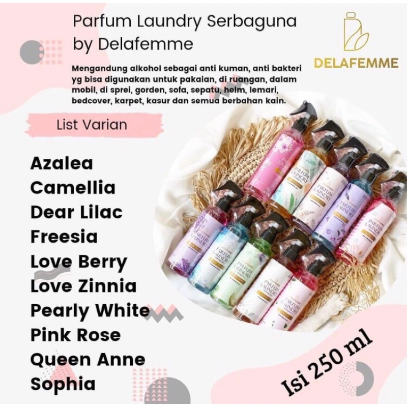 Delafemme Parfum laundry Premium Serbaguna