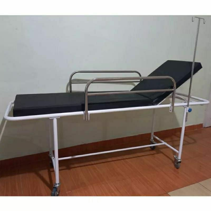 Brangkar Dorong Besi / Brangkar Pasien Medis