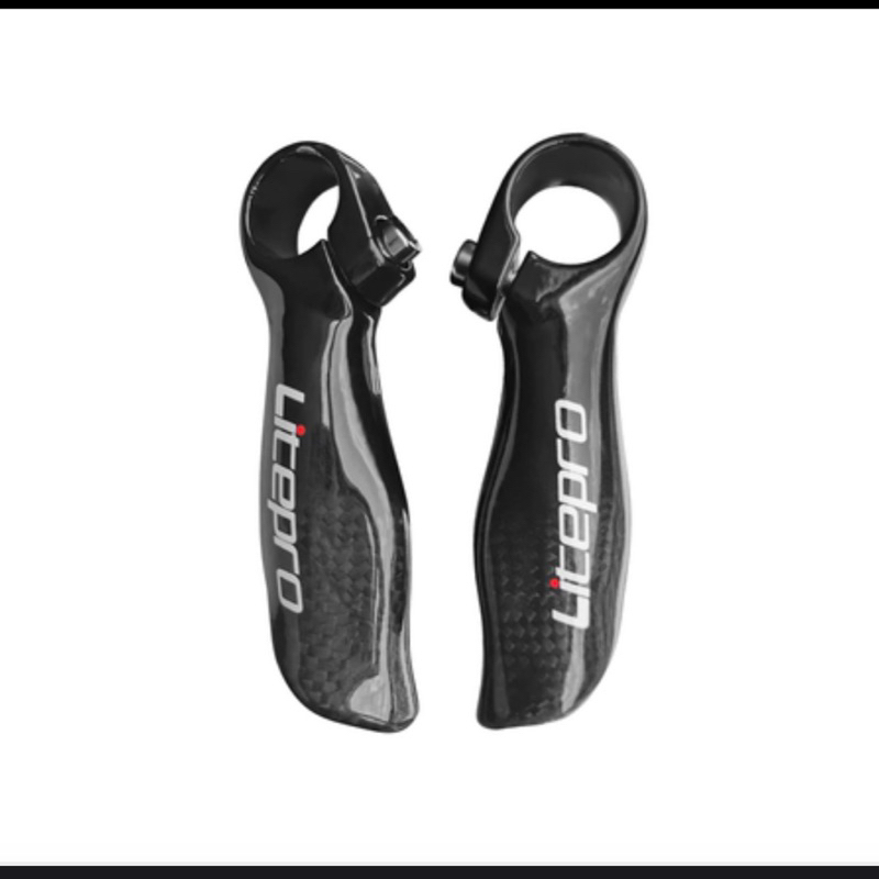 Bar end Tanduk Handlebar Sepeda Litepro Carbon