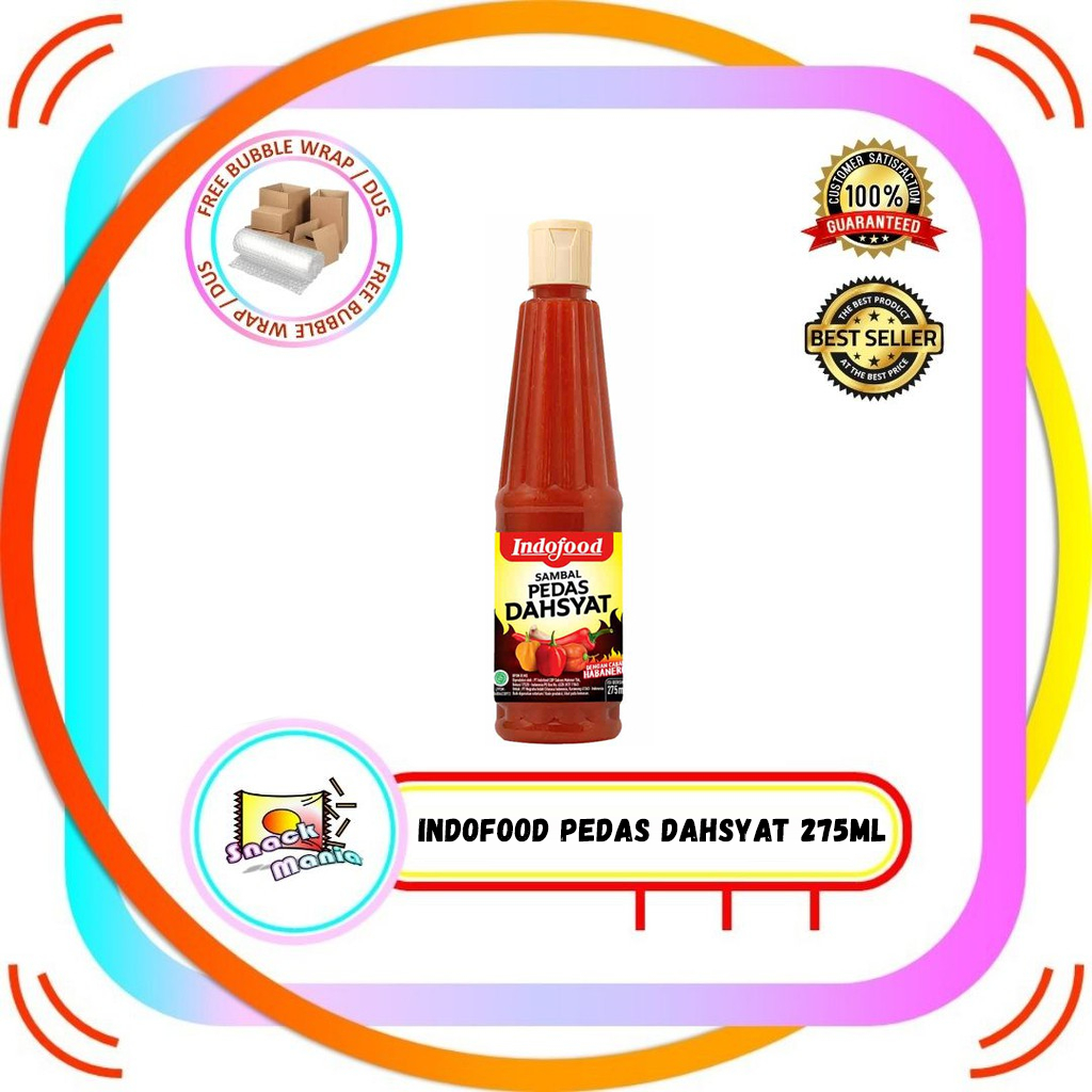

Indofood Saus Sambal Pedas Dahsyat ~ 275 ml