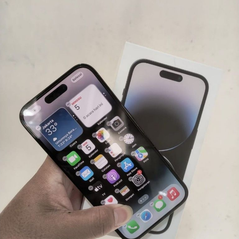 FLASH SALE 11.11 PAKET BERHADIAH iPhone 14 Pro Max 128 Space Black, Ibox