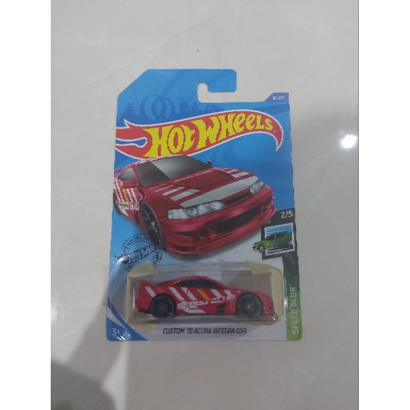 Hotwheels Acura Integra GSR Merah