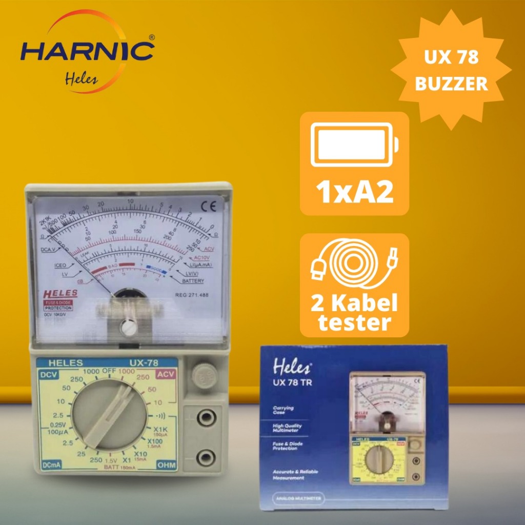 MULTITESTER HELES UX 78 BUZZER HELES