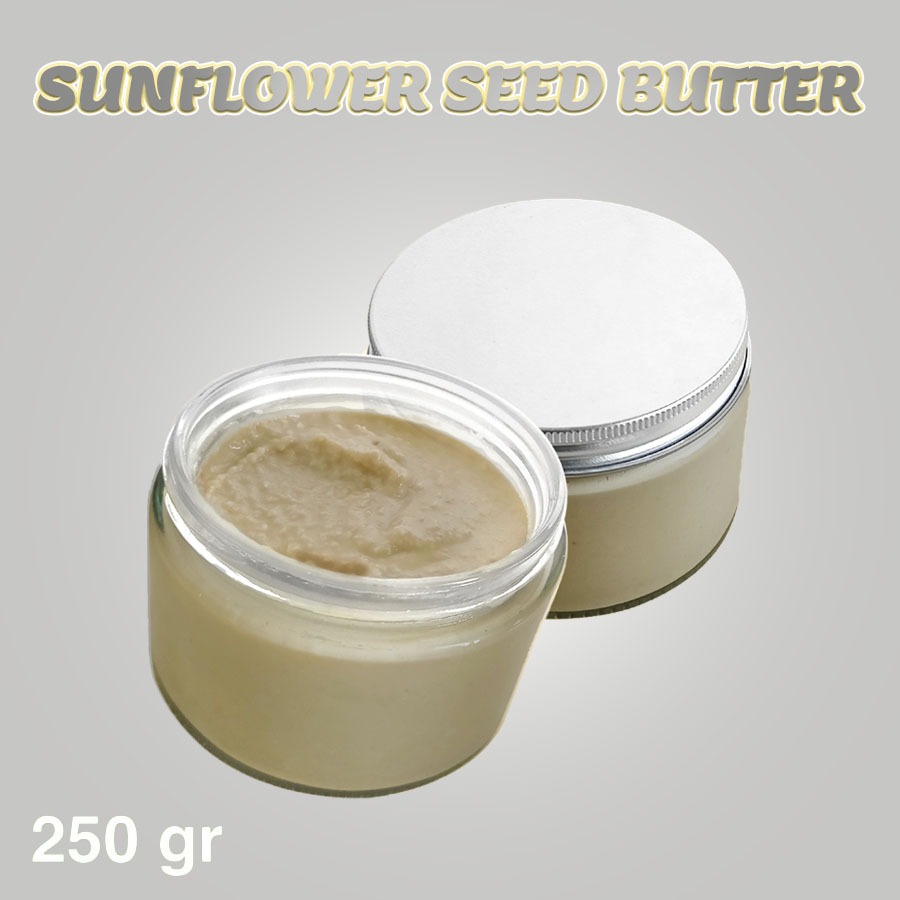 

Sunflower Seeds Butter / Selai Biji Bunga Matahari (Toples Plastik) 250gr