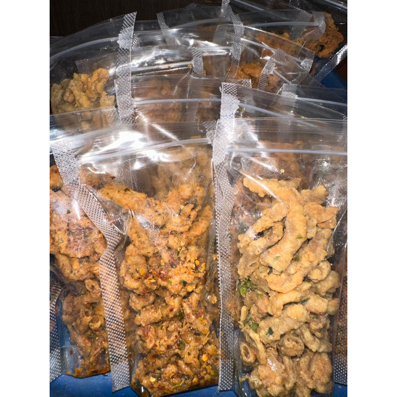 Paket Reseller Usus Ayam Crispy 50gram (20pcs)