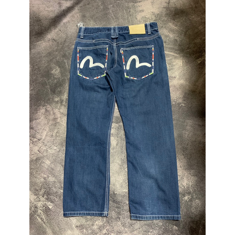celana jeans panjang pria Evisu original