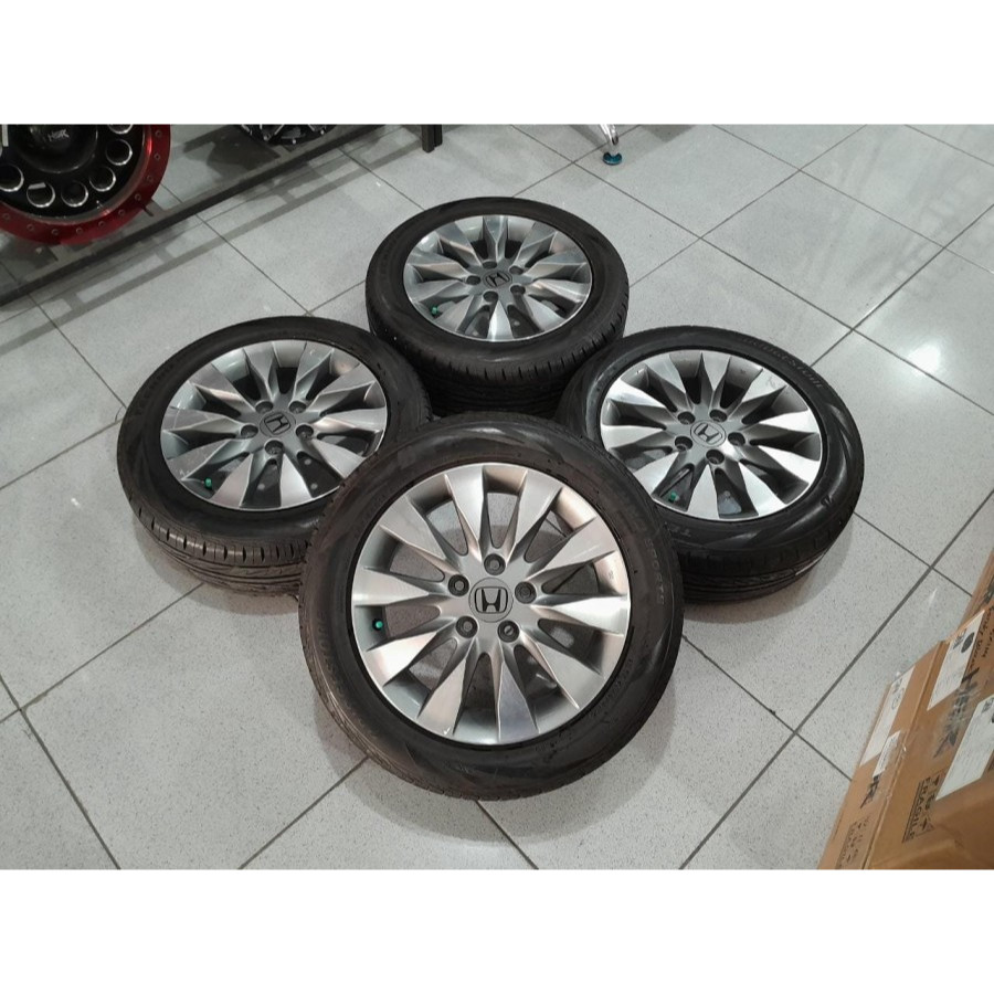 VELG BEKAS COPOTAN ORI MOBIL HONDA CIVIC RING 16 BAUT 5X114,3 + BAN