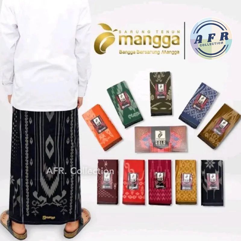 Sarung Mangga Gold Motif Kembang PAJITEX