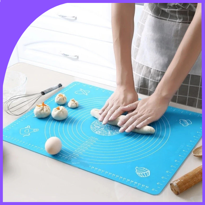 MATRAS SILICON 40x50CM / ALAS ADONAN KUE ROTI / MATRAS SILIKON / SILPAT ALAS ADONAN KUE / MATRAS ULE