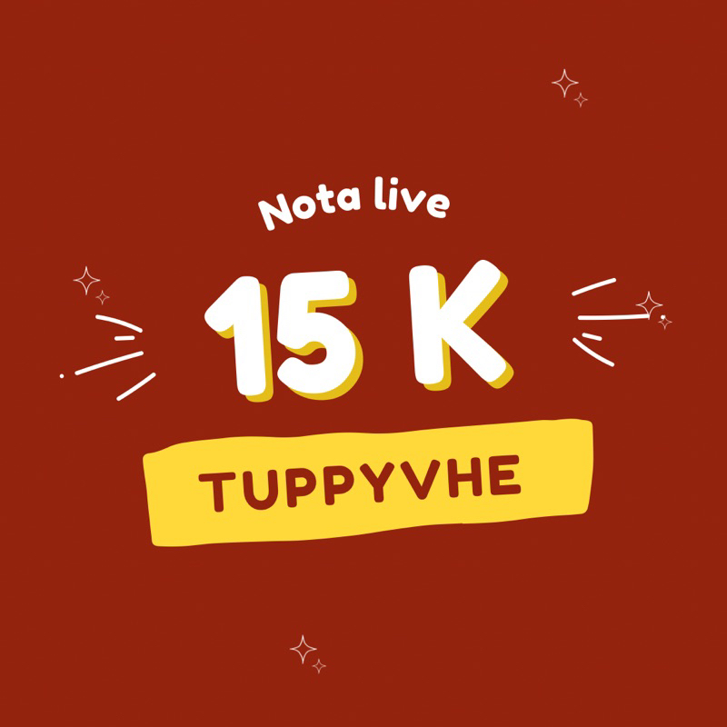 Tupperware Tuppy 15k