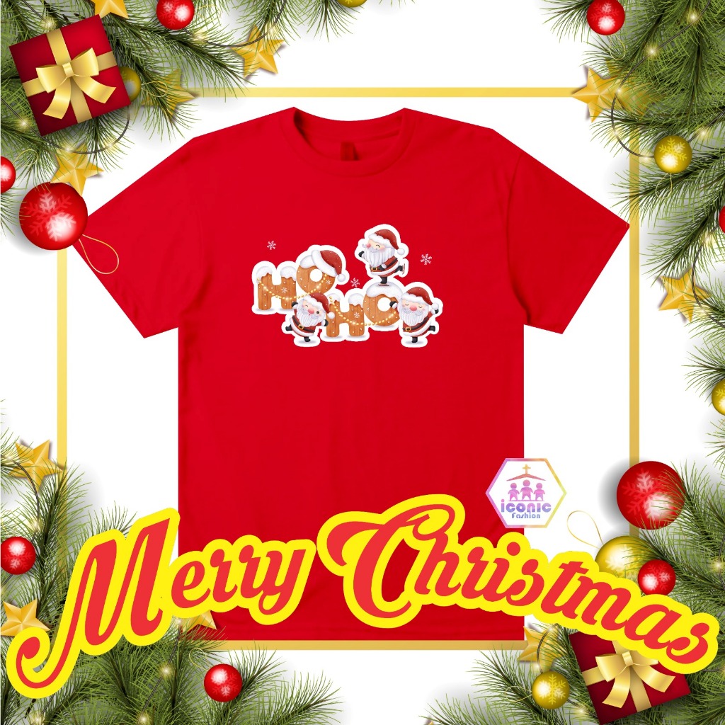 GUDANGKAOS.ID / KAOS NATAL MERRY CHRISTMAS / KAOS NATALAN / KAOS CUSTOM NATAL / KAOS NATAL COUPLE / 