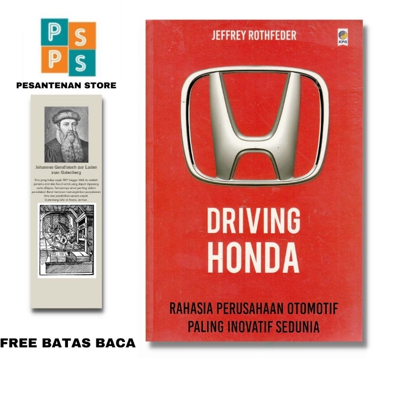 BUKU ORIGINAL Motivasi Driving Honda Buku Original Penerbit Gramedia Obral