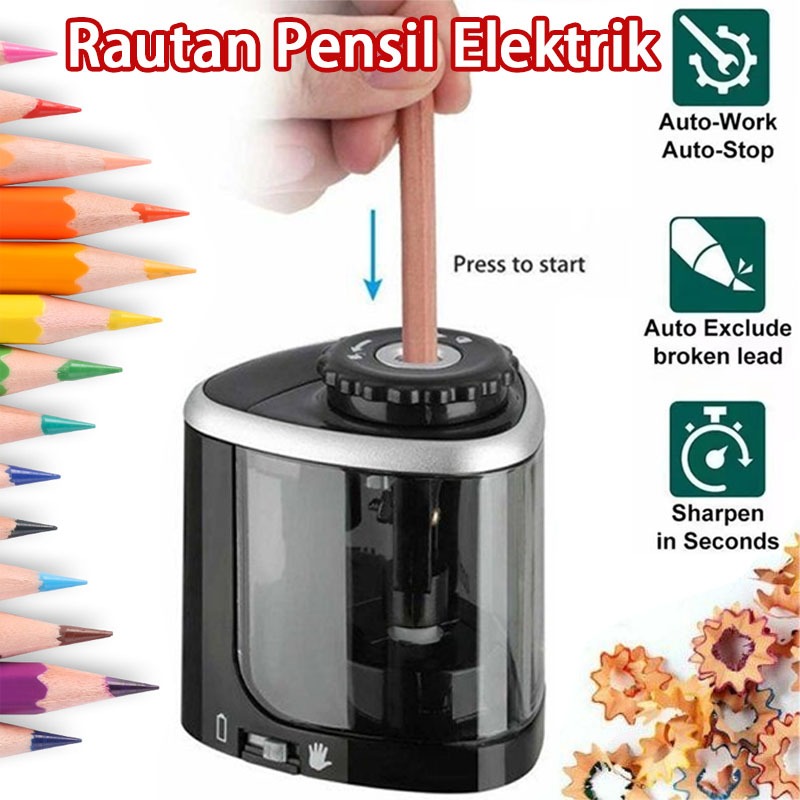 

Gratis 1 Rautan Pensil Putar Rautan Pensil Elektrik Model Baterai Rautan Pensil Portabel Alat Tulis Siswa Kreatif Rautan Pensil Listrik Rautan Pensil Hemat Tenaga Kerja Alat Tulis Siswa