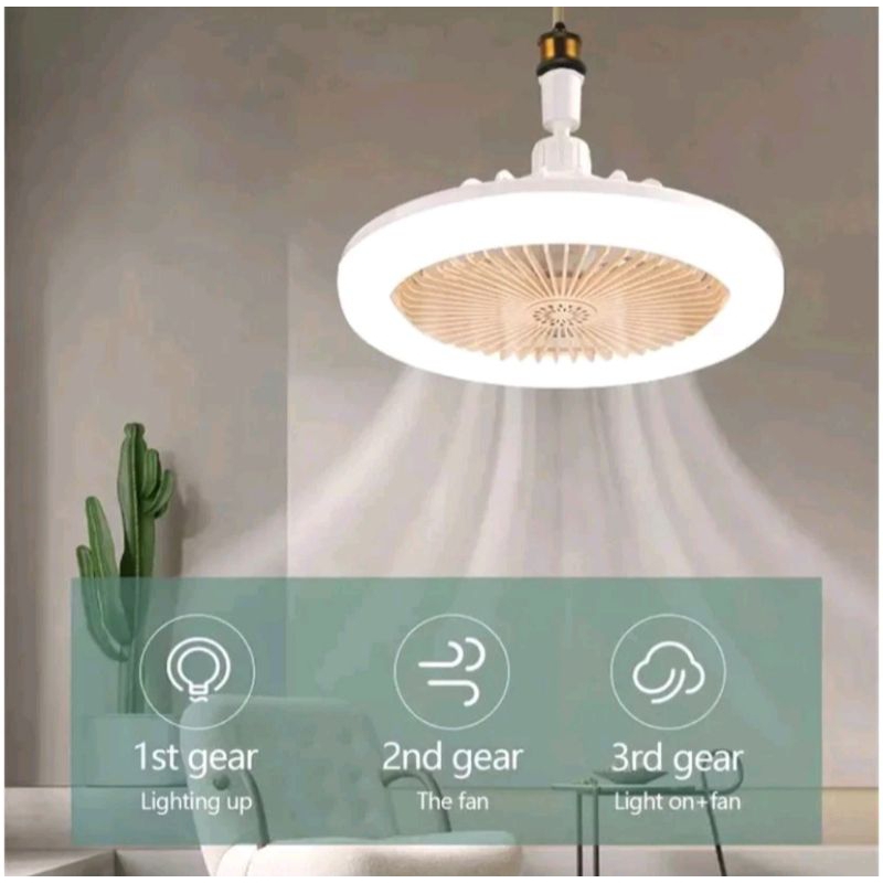 Lampu Kipas Angin Plafon Remote
