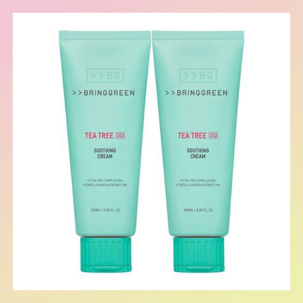 Bring Green Tea Tree Cica Soothing Cream [ORIGINAL PO Korea]