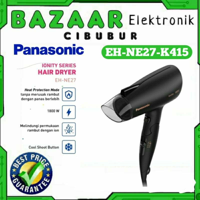 HAIR DRYER PANASONIC EH-NE27-K415 1800 WATT