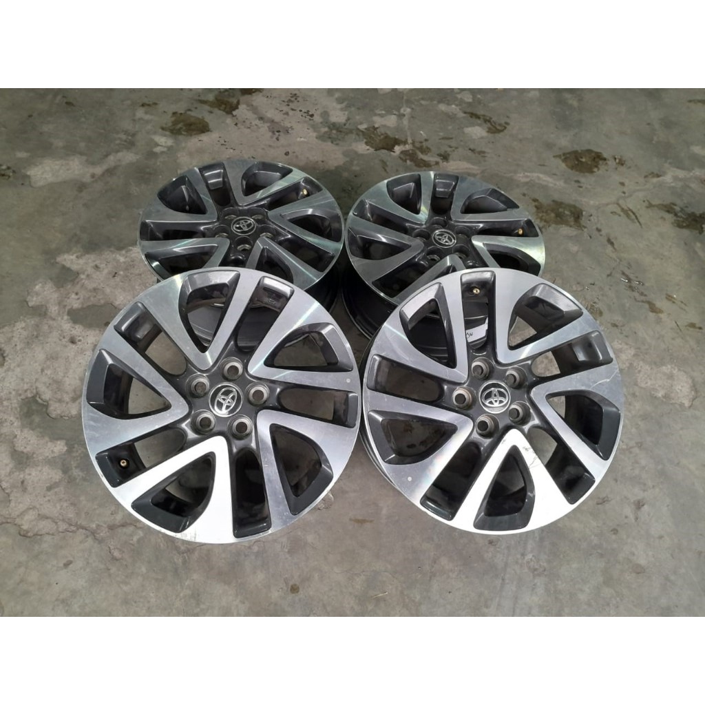 velg mobil toyota sienta ring 16 pcd 5x100