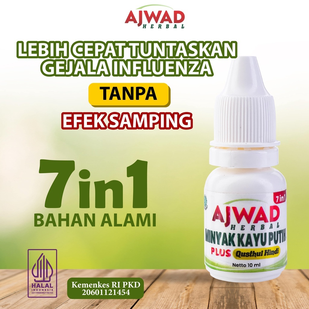 Ajwad Minyak kayu putih Plus Qusthul Hindi