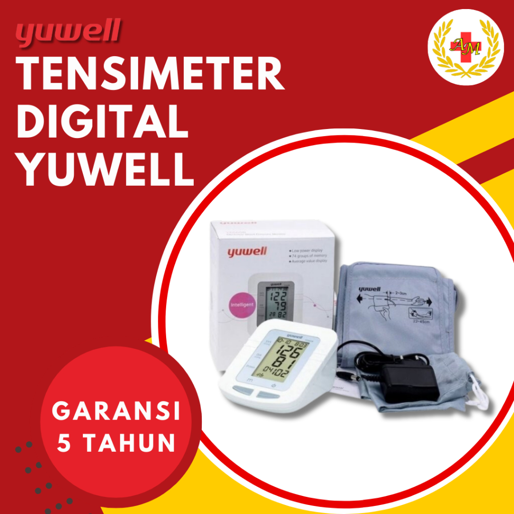 Tensimeter Digital Yuwell Alat Tensi Tekanan Darah Elektrik Yuwell