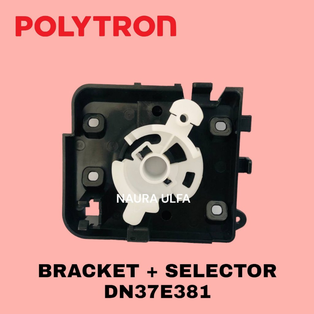 SET BRACKET DAN SELECTOR PEMBUANGAN MESIN CUCI POLYTRON ORIGINAL