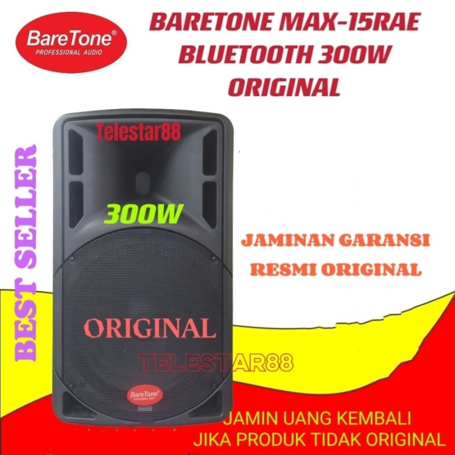 SPEAKER AKTIF BARETONE 15 INCH MAX15RAE ORIGINAL