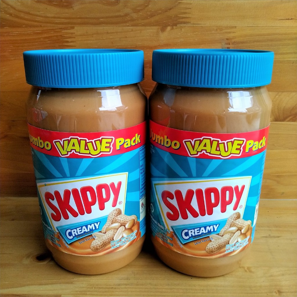 

Skippy Creamy Jumbo Value Pack / Selai Kacang Halus 1kg