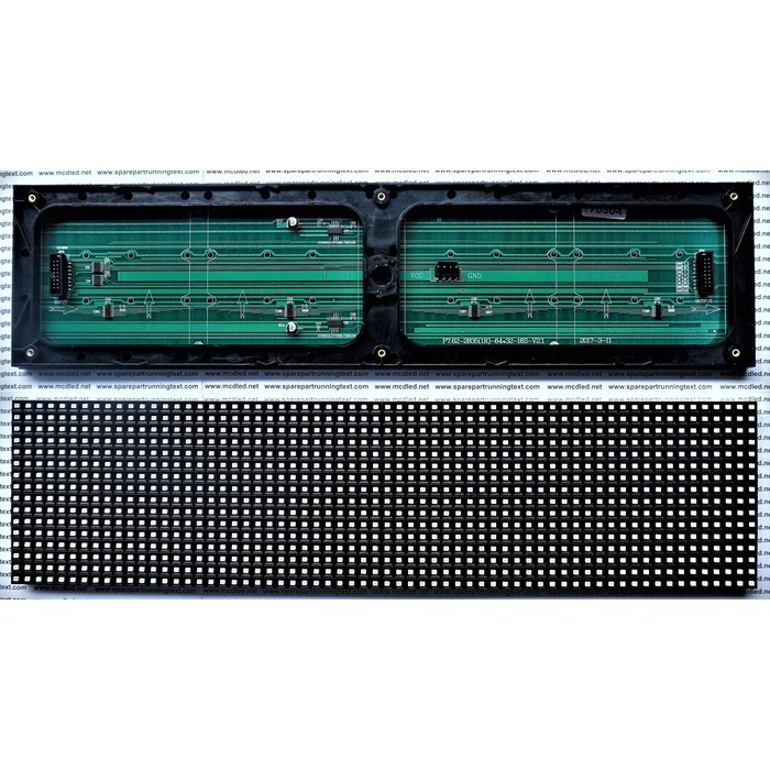 PANEL MODUL MODULE LED P7,62 F5 MERAH INDOOR SMD