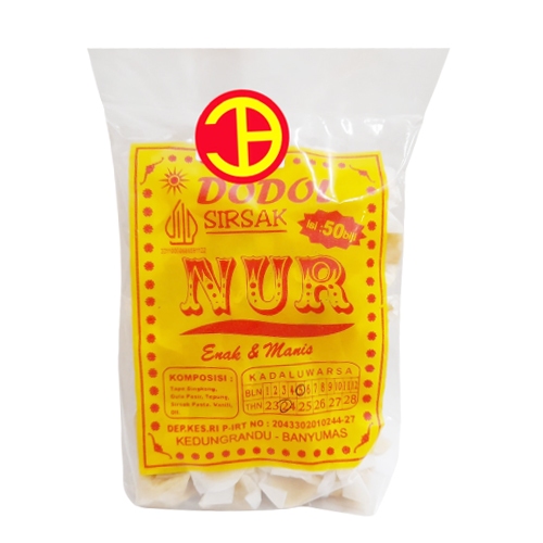 

Nur Dodol Sirsak Enak & Manis Isi 50 biji