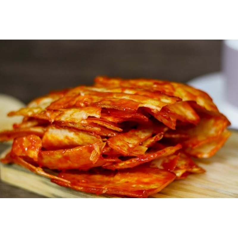 

Keripik Singkong Panjang Pedas Manis 150 gr