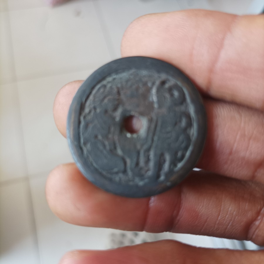 READY STOK] Pis bolong Arjuna Subadra antik koci 6cm