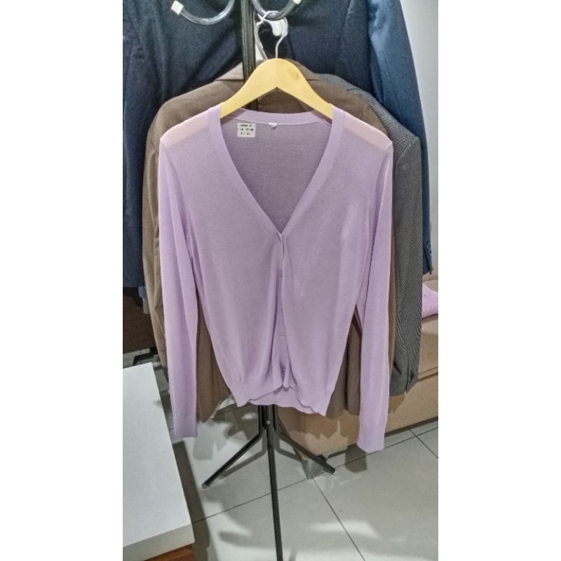 UNIQLO Cardigan Lilac size L