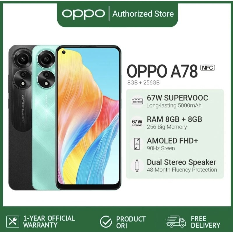 Oppo a78 nfc