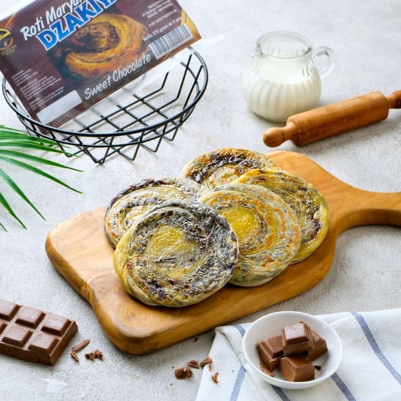 

Roti Maryam Dzakiya Coklat Premium Frozen isi 5pcs