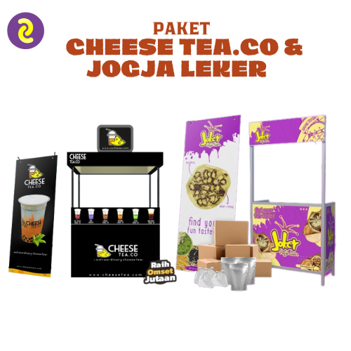 Paket Usaha Franchise CHEESE TEA & JOGJA LEKER