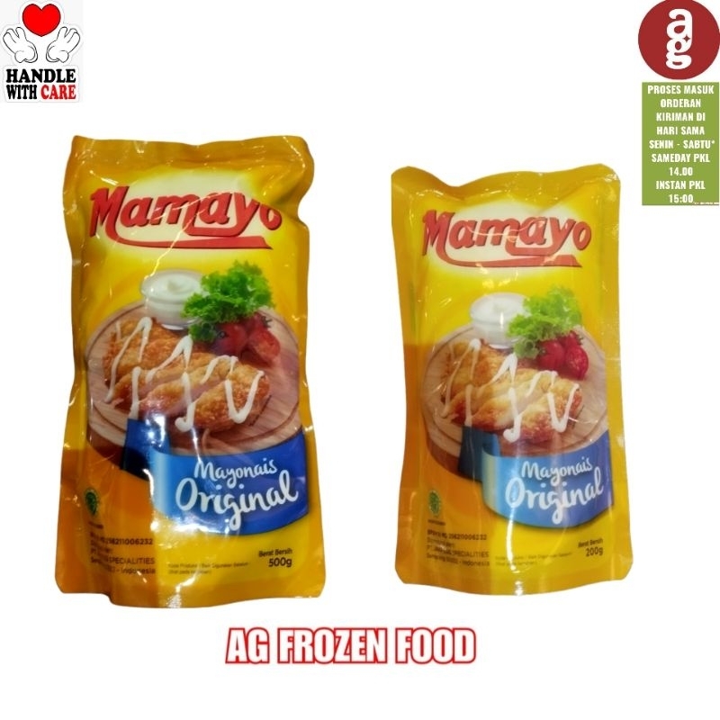 

Mamayo Mayonaise Pouch 200 & 500 Gram