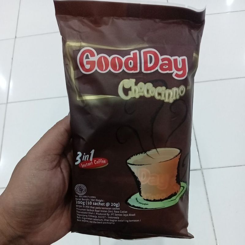 

Mahbubah - Good Day 20 g @10 Sachet Chococinno Bag