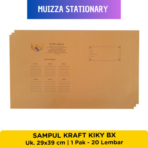 

KIKY Sampul Buku Tulis Uk. 36 x 25 cm - Isi 20 Lembar