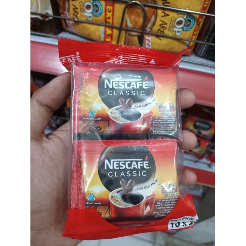 

NESCAFE CLASIC RENCENG MURAH