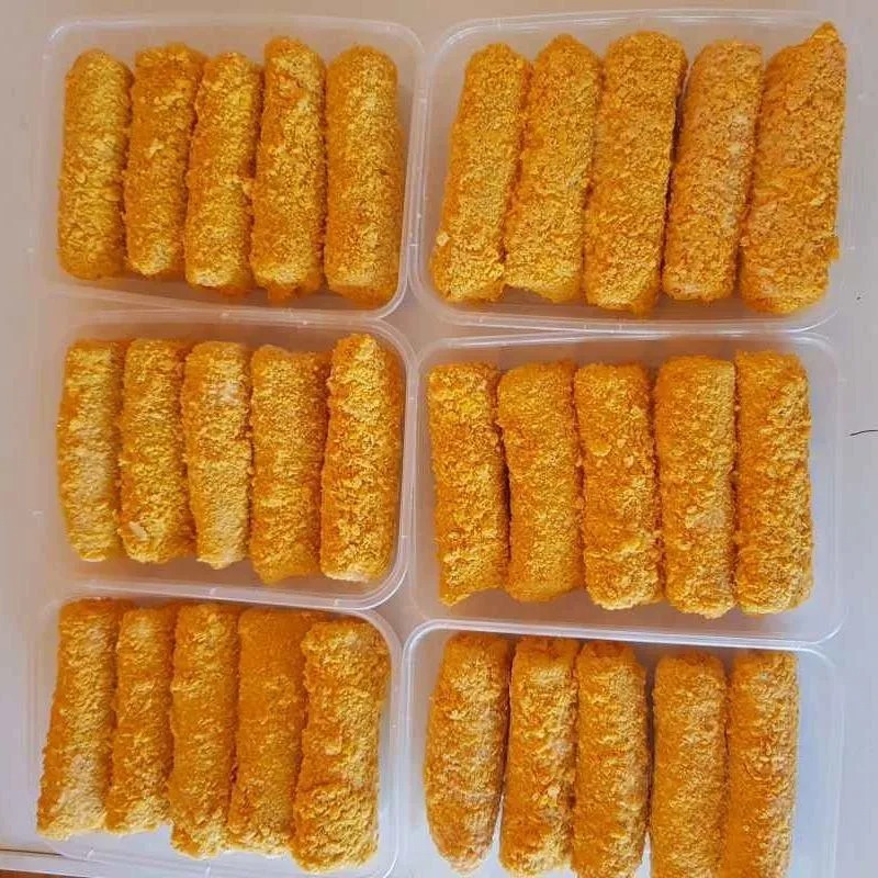 

Frozen Food Risoles Mayonaise Smooke Beef Telur 1 box Murah