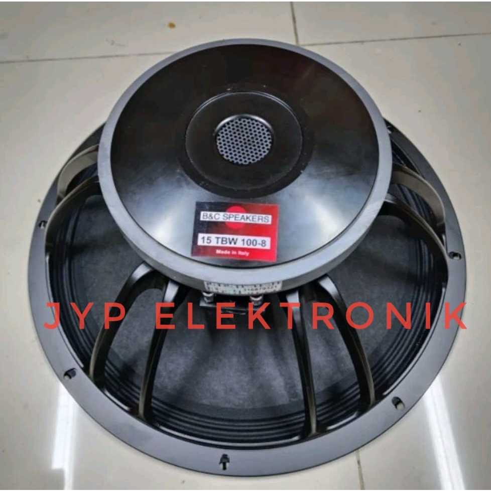 Speaker Component B&C 15TBW100-8 Woofer 15 inch BNC 15 TBW 100