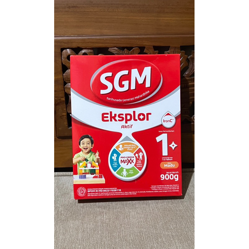 Susu sgm 1 madu 1-3 tahun 900 gr gram