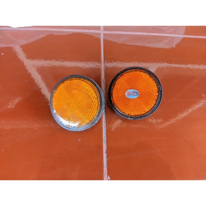 matakucing mata kucing reflektor aksesoris honda gl100 c70 c700 yamaha v80 L2g cat eye