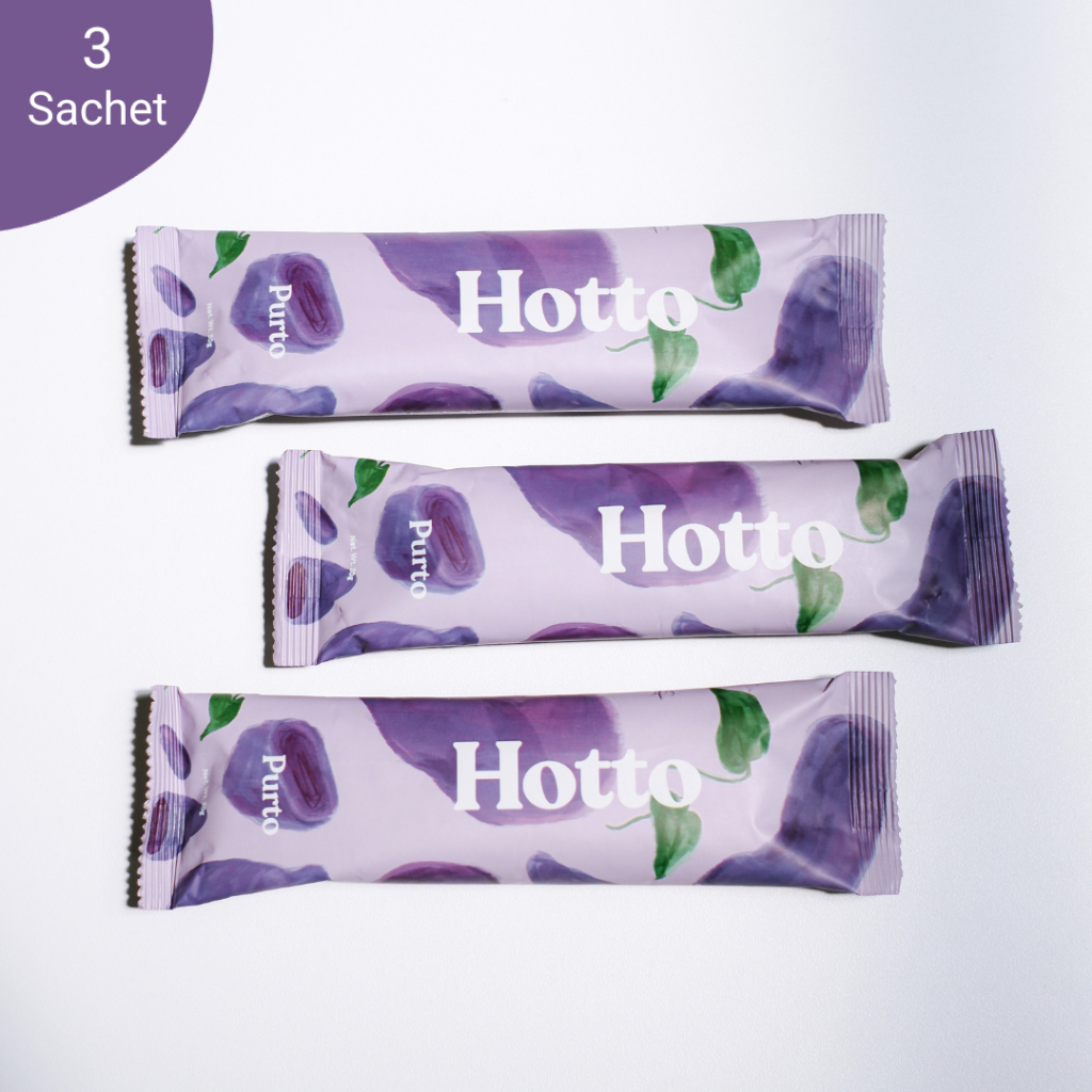 

3 Sachet - "HOTTO PURTO" Multigrain with Purple Potato