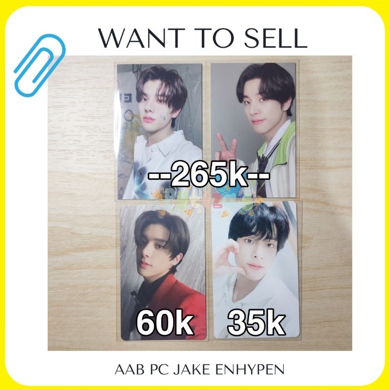 [BOOKED] PHOTOCARD PC JAKE ENHYPEN FIRST 1ST ANNIVERSARY ENNIV