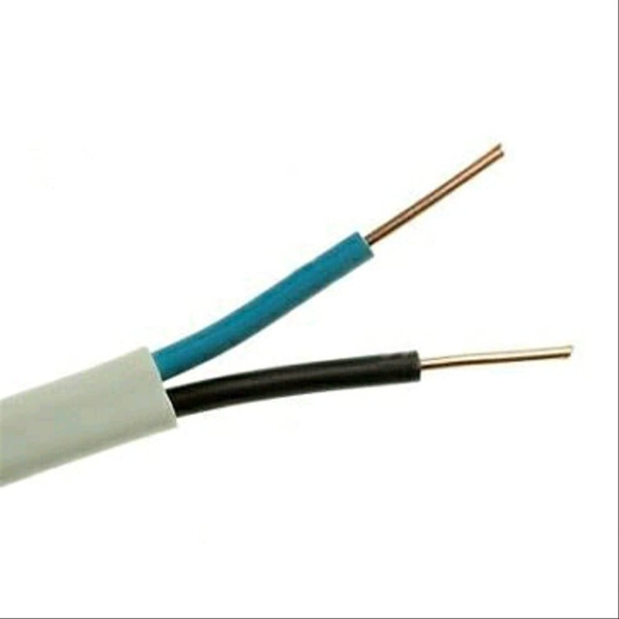 Kabel Listrik NYM 2x1.5 Tembaga 1 roll isi 50 Meter 2 x 1,5