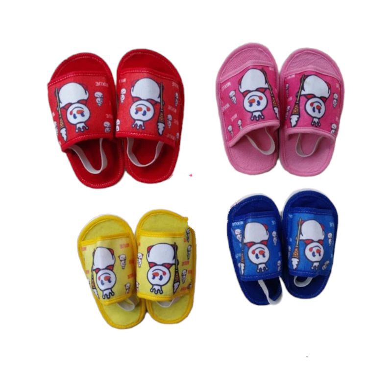 Dhirgam_Official - Mixue Kokop sandal anak mixue tali belakang sandal lucu karakter murah Cod