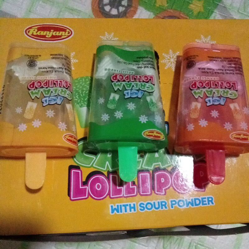 

lolipop es krim bubuk celup eceran random